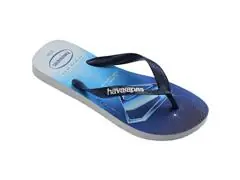 Chinelo Havaianas Top Herois Dc Branco/Marinho - 1