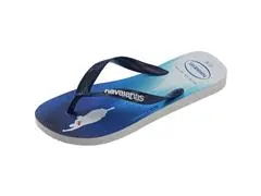 Chinelo Havaianas Top Herois Dc Branco/Marinho - 5