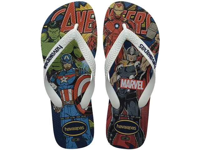 Chinelo Havaianas Top Marvel Clas Marinho