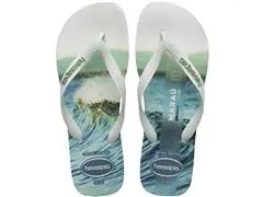 Chinelo Havaianas Top Surfer I Branco/Branco