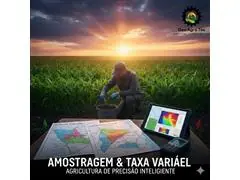 Amostra solo georreferenciada mapas recomendação prescrição