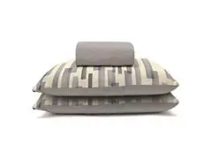 Jogo Cama Casal Basic Rolinho Est.Natan Grafite 3pc - 1