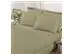 Jogo Cama Solteiro Basic Rolinho Liso 278 Verde Musgo 2pc - 2