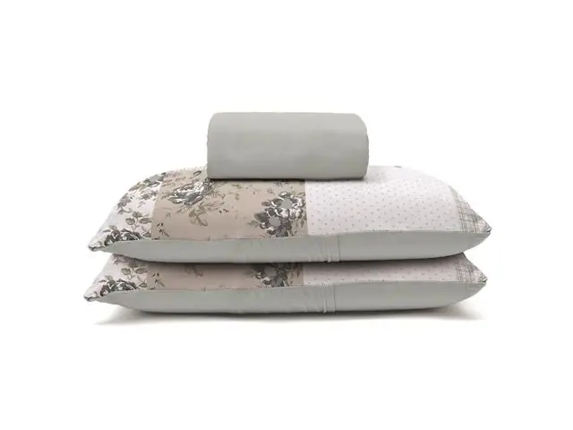 Jogo Cama Solteiro Basic Rolinho Est.Scarlet Cinza 2pc