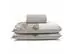 Jogo Cama Solteiro Basic Rolinho Est.Scarlet Cinza 2pc - 3