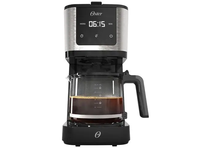 Cafeteira Oster Programável 1,2L com Display Digital 220V