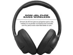 Fone de ouvido com Bluetooth JBLT730BTBLKBR (preto) - 1