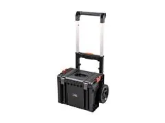 Baú Plástico Modular Tramontina PRO com Rodas - 0