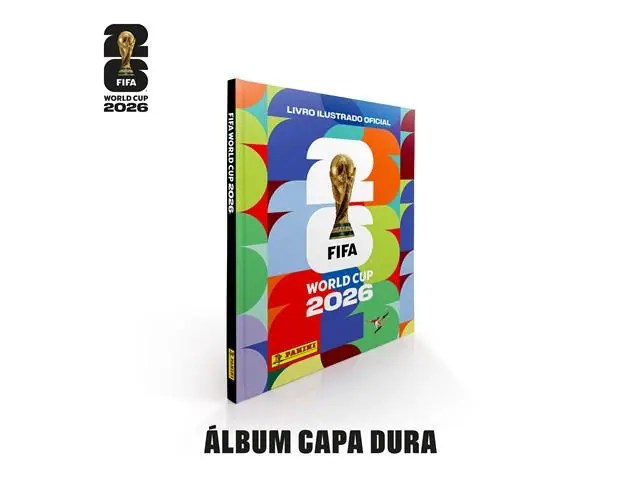 Álbum Capa Dura Copa do Mundo 2026 Oficial
