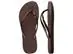 Chinelo Havaianas Slim Glitter Ii Café Tam 39-40 - 4