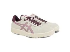 Tenis Asics Japan S Camurça Cream/Taro PurpleFem Tam 34