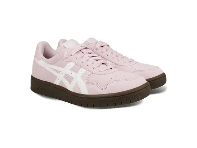 Tenis Asics Japan S Camurça Barely Rose/WhiteFem Tam 36