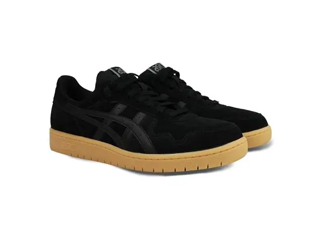 Tenis Asics Japan S Camurça Black/CarbonMasc Tam 39