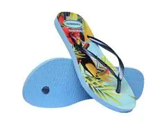 Chinelo Havaianas Slim Tropical Azul/Azul Tam 35-36 - 3