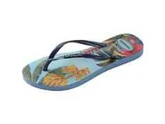 Chinelo Havaianas Slim Tropical Azul/Azul Tam 41-42 - 5