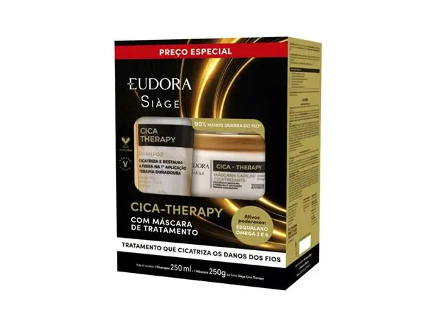 Kit Capilar Siàge Cica Therapy Shampoo + Máscara