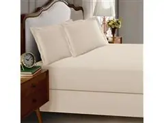 Jogo de Cama Solteiro Buettner Sonata Color Pérola 2 Peças