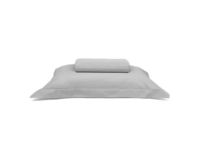 Jogo de Cama Solteiro Buettner Sonata Color Cinza 2 Peças