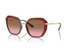 Óculos de Sol Vogue Feminino VO4313SL Marrom e Rosa 56 mm