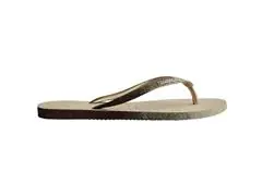Chinelo Havaianas Slim Sparkle Me Areia Tam 37-38 - 2