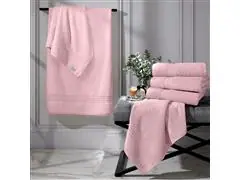 Kit Toalha Buettner Social Platine Rosa - 2