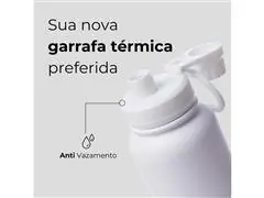 Garrafa Térmica Fresh Branca - CBF - Títulos - 2