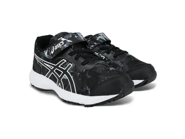 Tênis Asics Fantasy 4 Black/Real White Kids Tam 32