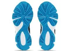 Tênis Asics Fantasy 4 Aegean Blue/White Kids Tam 28 - 7