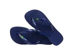 Chinelo Havaianas Brasil Marinho Tam 41-42 - 3