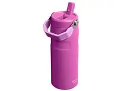 Garrafa Térmica Aerolight Flip Straw Dark Blossom Stanley 1913 | 473ml - 2