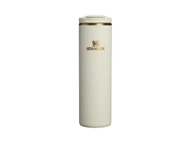 Garrafa Térmica AeroLight Transit Stanley Cream Moon 473ML