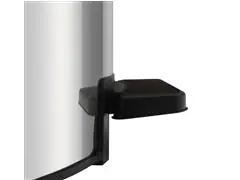 Lixeira com Pedal Tramontina Loop em Aço Inox com Balde Interno 5 L - 2