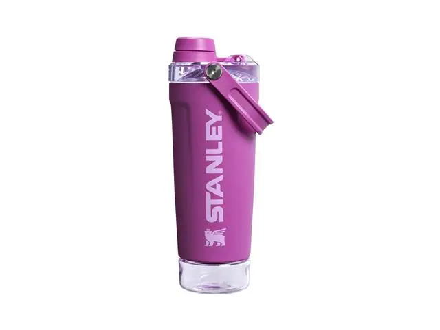 Garrafa Shaker Activate Stanley Dark Blossom 591ml