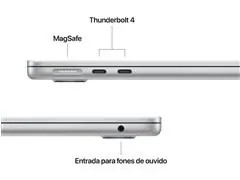 MacBook Air 13” M5 24GB RAM 1TB SSD Prata (Silver) - 3