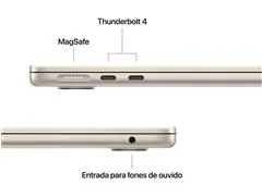 MacBook Air 13” M5 24GB RAM 1TB SSD Estelar (Starlight) - 3
