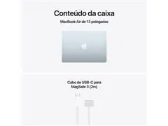 MacBook Air 13” M5 24GB RAM 1TB SSD Azul Escuro (Space Blue) - 5