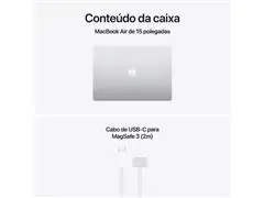 MacBook Air 15” M5 16GB RAM 512GB SSD Prata (Silver) - 5