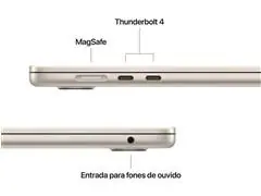 MacBook Air 15” M5 16GB RAM 1TB SSD Estelar (Starlight) - 3
