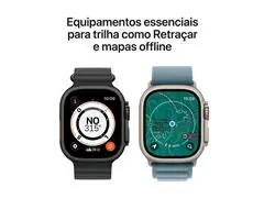 Apple Watch Ultra 3 49mm Titânio Preto Pulseira Trail Loop - 4