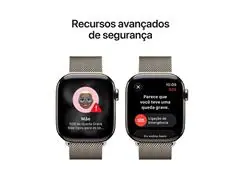 Apple Watch Series 11 46mm Titânio Natural Pulseira Loop - 5