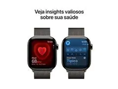 Apple Watch Series 11 42mm Titânio Slate Pulseira Loop - 4
