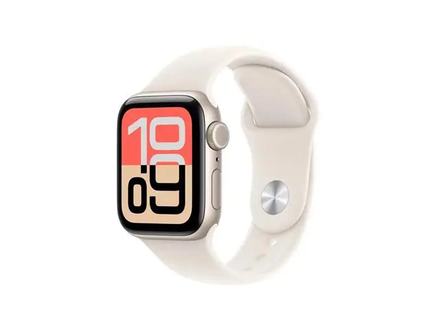 Apple Watch SE 3 (GPS) 40 mm Caixa Estelar Pulseira Esportiva Estelar