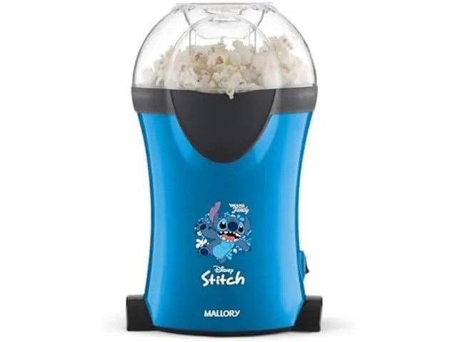 Pipoqueira Mallory Stitch sem Óleo com Copo Medidor 220V