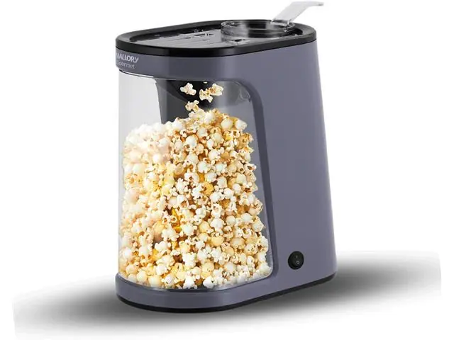 Pipoqueira Mallory Gourmet sem Óleo Tampa Dosadora 220V