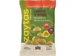 Snack Proteico Cebola e Salsa 12g Proteína Zaytas Protein 12x35g