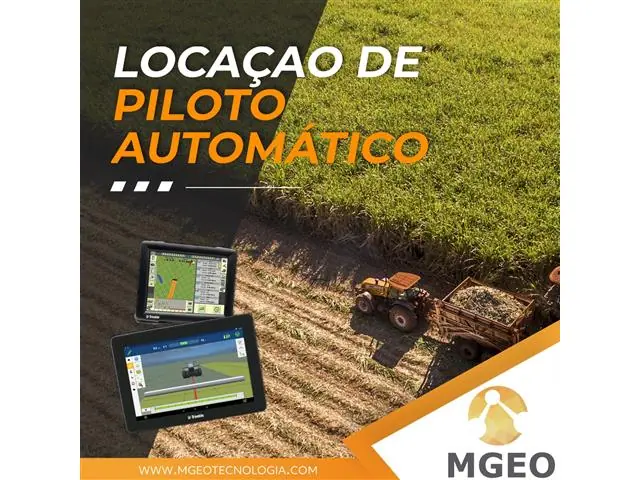 Locação de Sistema de Piloto automático para máquinas agricolas