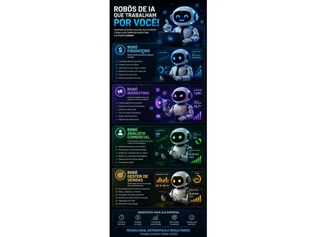Seu Novo Funcionário de IA para Atendimento, Vendas e Pós-Venda