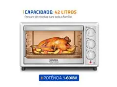 Forno Elétrico Mondial Family II 42L Branco 1600W 110V - 1