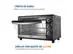 Forno Elétrico Mondial Family II 42L Preto/Inox 1600W 220V - 6
