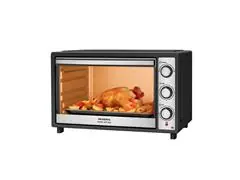 Forno Elétrico Mondial Family Grill 52L Preto/Inox 2000W 220V